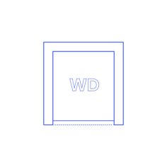 Layouts Laundry Rooms Laundry Closet One Unit Line Art Illustration Svg, Free Vectors File